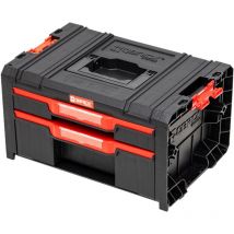 Qbrick - System pro Drawer 2 Toolbox 2.0 Expert empilable 450 x 310 x 244 mm 4,5 l 9,5 l IP54 avec deux tiroirs 10 inlays et 6 séparateurs