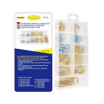 Stanford - Boîte assortiment de crochet oeil 92 pièces