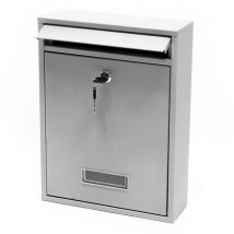 Boîte Aux Lettres Classique Argentée - Argent