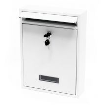 Boîte Aux Lettres Classique Blanche - Blanc
