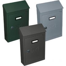 Boite Aux Lettres 'Ct' Cm 24 x 10 x h 40 Gris