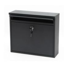 Boite aux lettres design murale 32x36x11,5 cm Anthracite