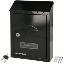Buzon Exterior Residence 205 x 300 x 70 mm. Negro