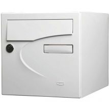 Boîte aux lettres préférence, 1 porte blanc 9016 Renz