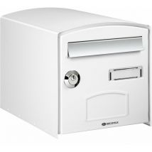 Decayeux - Boîte aux lettres dome simple face - Blanc