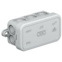 OBO Boite de dérivation A6 hxlxp: 69x32x30mm, gris clair