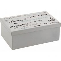 Boite rectangulaire métallique
