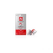 Boite de 10 Capsules café Illy Torrefaction Classique 8908 Argent et Rouge