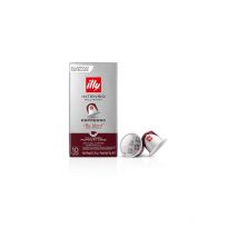 Boite de 10 Capsules café Illy Torrefaction Intense 8911 Argent et Bordeaux