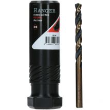 Boite de 10 forets métaux hss taillés meulés diamètre 6.0MM Hanger 155144