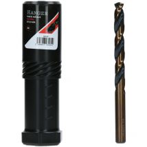 Boite de 10 forets métaux hss taillés meulés diamètre 5.0MM Hanger 155141