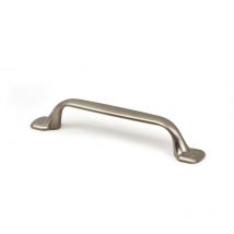 Maniglia per mobile in zama satinata, interasse 96 mm REI