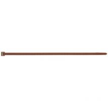 Box von 100 - Kabelbinder - Farben Braun - Nylon 3,6 x 200 mm