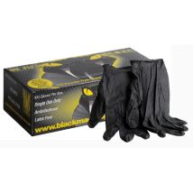 Gant Black Mamba Nitrile Noir Std - Boîte De 100 Taille L - 8/9