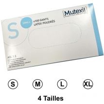 Boîte De 100 Gants En Latex Poudrés Blanc Ts (6/7) - Gan127400 Notre Selection 88825200-S