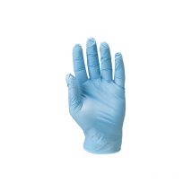 Euro Protection - Lot de 10 - Gants jetables Nitrile bleu 5900 poudré AQL15 - Boîte de 100 Taille 10