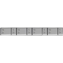 Provac - Masse Adhésive Jante Tôle 60g - Boite De 100 Pcs - 98silver - Ce Produit De Marque Est Neuf.