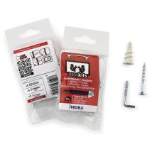 Boite de 12 - Kit de fixation luminaires - cadre creux