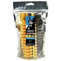Lot de 175 Chevilles universelles en GRAPPE : 100 pces Ø6X25 + 75 pces Ø8X32 CRAMPON