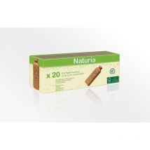 Boîte de 20 enflamettes allume feu à la cire naturelle Naturia