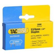 0335 agrafes 53 8 mm 2000 pièces - Tacwise