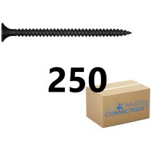 RAM - Boîte de 250 vis Ø4,8 x 110 mm plaque de plâtre - vis ttpc - tête fraisée - empreinte Philips