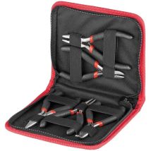 Boîte De 5 Pinces Modèles Fourchette Et Aiguille À Tranchant Plat Fixpoint 77115