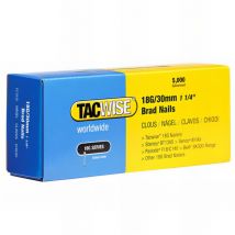 Boîte de 5000 clous de finition de type 18G l. 30 mm - TA-0397 Tacwise