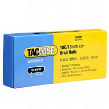 Boîte de 5000 clous de finition de type 18G l. 13 mm - TA-0393 Tacwise
