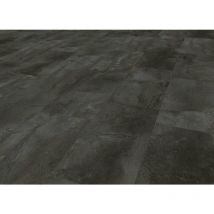 Dalle PVC ardoise, Gerflor Senso Clic Premium 1297 Shale Black, à clipser sans colle, pour cuisine, salon, boutique etc., 38,9 x 72,9 cm