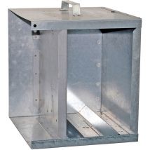 Corral - TR-CRL0036 mixte en métal boîte à batterie, clair, taille unique kerbl 44656