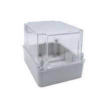 Boite de dérivation étanche IP67 190x145x160mm, avec couvercle transparent, bord lisse