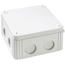 10060537 Boîte De Dérivation (l X L X H) 110 X 110 X 57 Mm Gris Clair Ip66/ip67 1 Pc(s) - Wiska