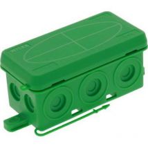 10109584 Boîte de dérivation (l x l x h) 86 x 44 x 41 mm vert IP55 1 pc(s) C046631 - Wiska