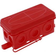 Wiska 10109582 Boîte de dérivation (L x l x H) 86 x 44 x 41 mm rouge IP55 1 pc(s) C046611