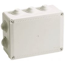 Iboco - boite de dérivation - a tétines - 380 x 300 x 120 mm - gris - boite étanche 05540