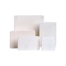 Boîte de dérivation à sceller avec cache en plastique blanc - Dimensions boite et couvercles - Couvercle pour CT110 + CT1010