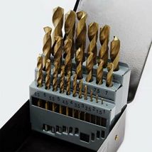 Boite de forets split point 1 a 13 mm 25 forets hss 4241 affutage en croix