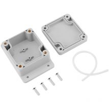 Boîte De Jonction Étanche à La Poussière Ip65 Boîte De Jonction En Plastique Abs Boîtes Électriques Universelles Boîtier De Projet Gris(89 59 35mm)