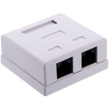 Tec gn011 box de connexions de réseau cat6 white - Alan