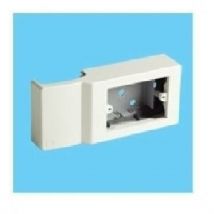 Bocchiotti - Boîte 3 modules pour canal tcn Blanc B03593