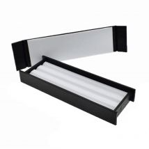 Boîte de présentation portable pour boucles d'oreilles en pierres précieuses et diamants, boîte de rangement de bijoux, 30 compartiments
