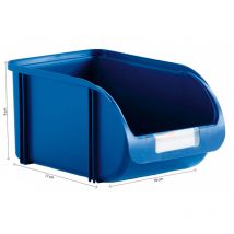 Plastiken - Boîte de rangement 10cm couleur titanium bleu