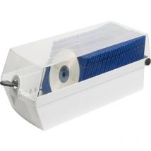 Boîte à cd HAN 9260-11 60 CDs/DVDs/Blu-rays plastique, Polystyrène gris clair (l x h x p) 168 x 150 x 365 mm 1 pc(s)