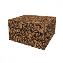 Boite de rangement Classic Roots 39,5x32x21cm Dutch Design Brand Noir