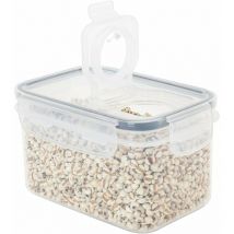 Boite De Rangement Cuisine 0,8l, Conservation Avec Couvercle, Hermétique Rangement Et Organisation Pour Stocker Les Cereales,Pâtes,Farine - Aiducho