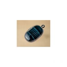 Boîte de rangement de bijoux Boîte de porte-bijoux Bijoux de voyage(bleu)