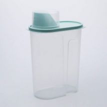 Boîte de rangement de céréales bleu clair pour la cuisine