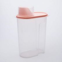 Boîte de rangement de cuisine à céréales rose