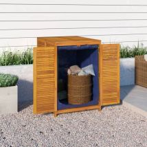 Boîte De Rangement De Jardin Coffre De Rangement 70x87x104 Cm Bois Massif D'Acacia 97649
